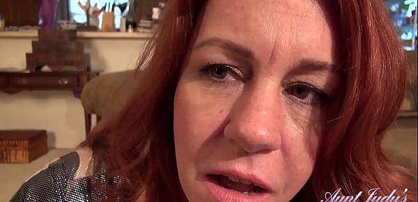 trendsAuntJudys - 45yo Redhead Texas Step-Auntie Roux SUCKS YOUR COCK (Virtual POV)